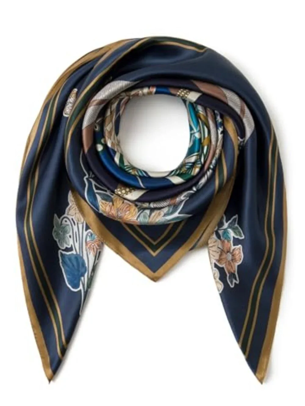 100% Mulberry Silk Scarf - 35